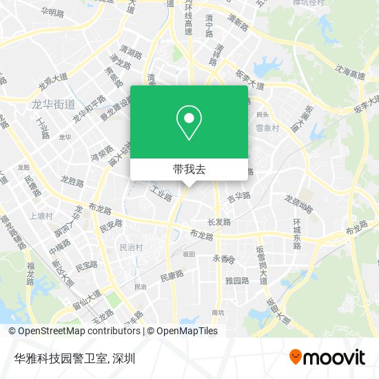 华雅科技园警卫室地图