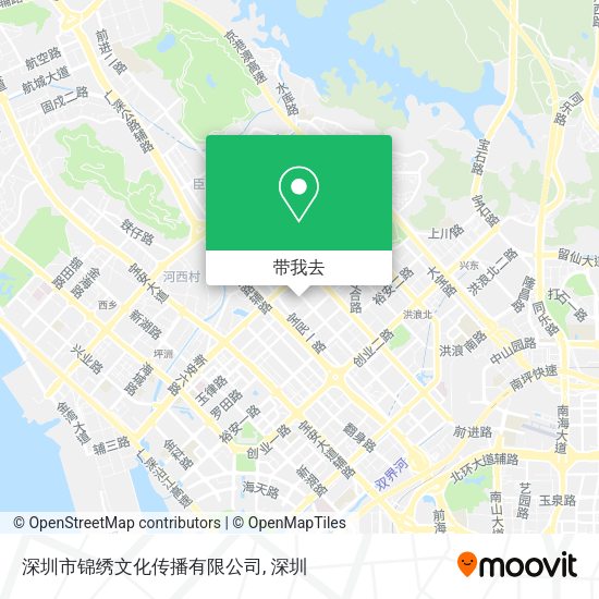深圳市锦绣文化传播有限公司地图