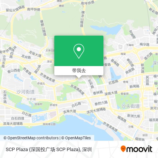 SCP Plaza (深国投广场 SCP Plaza)地图