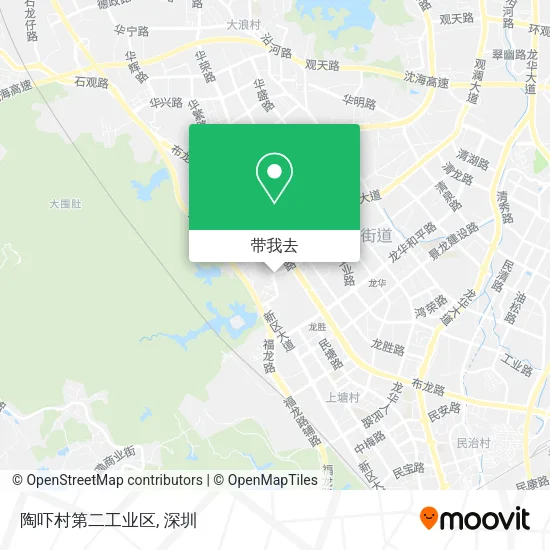 陶吓村第二工业区地图
