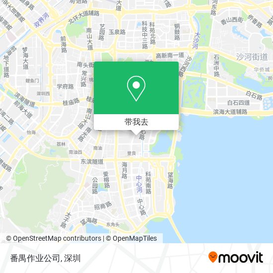 番禺作业公司地图