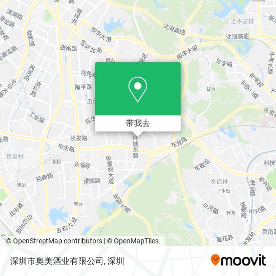 深圳市奥美酒业有限公司地图