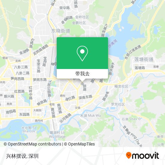 兴林摆设地图