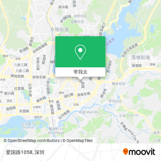 爱国路1058地图