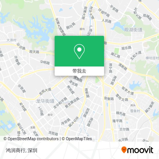 鸿润商行地图