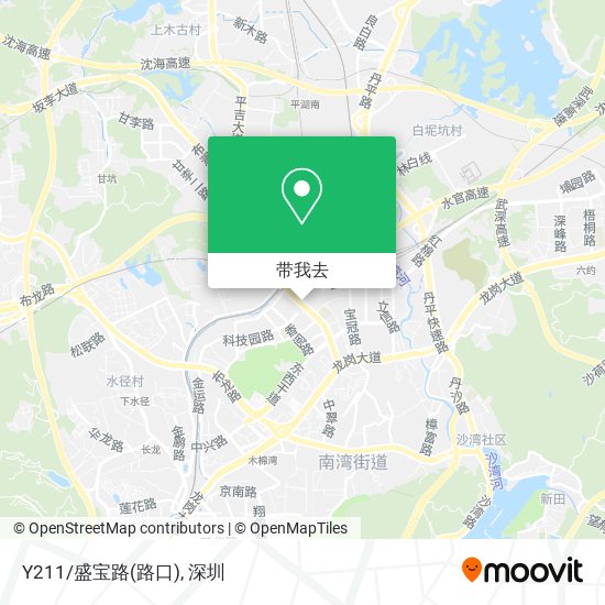 Y211/盛宝路(路口)地图