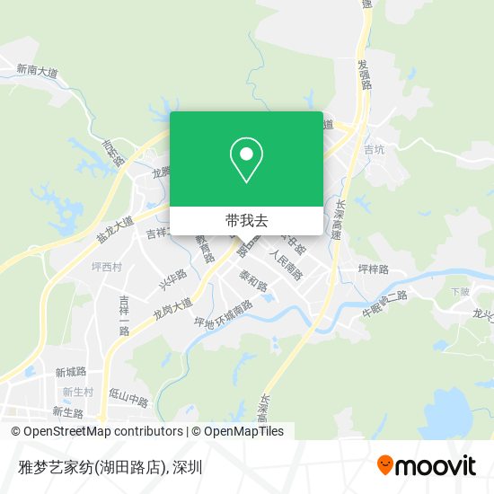 雅梦艺家纺(湖田路店)地图