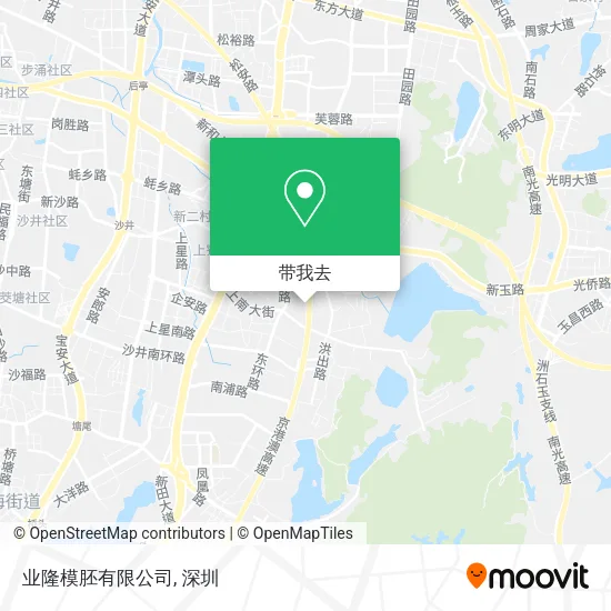 业隆模胚有限公司地图