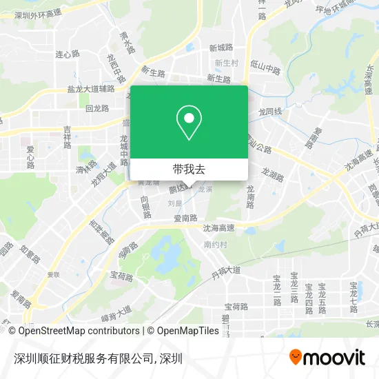深圳顺征财税服务有限公司地图