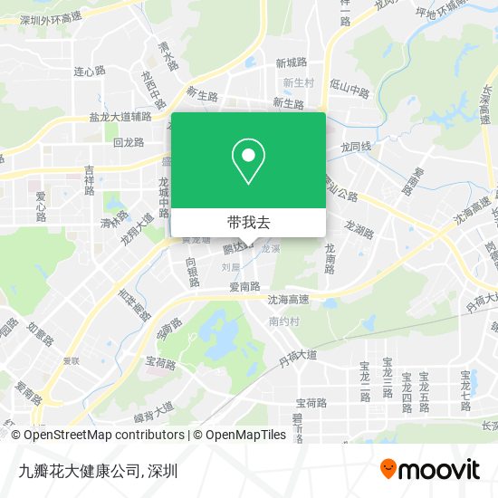 九瓣花大健康公司地图