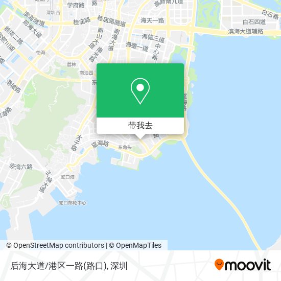 后海大道/港区一路(路口)地图