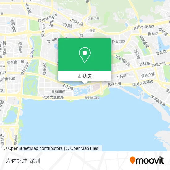左佐虾肆地图
