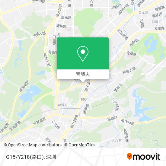 G15/Y218(路口)地图
