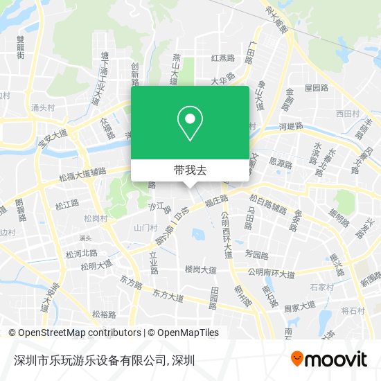 深圳市乐玩游乐设备有限公司地图
