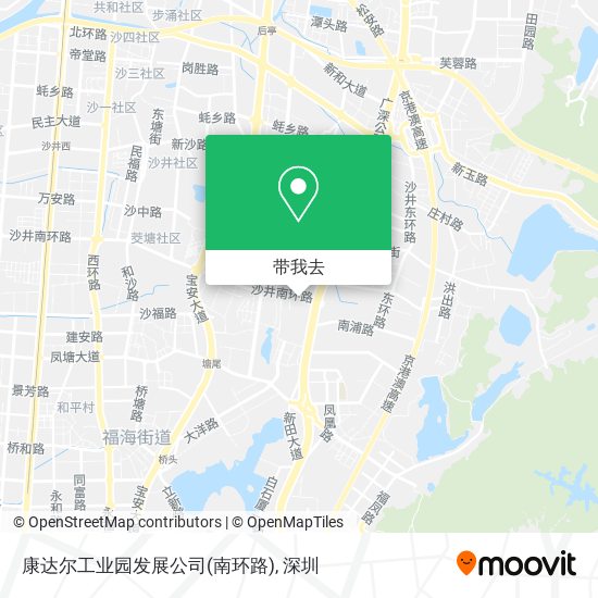 康达尔工业园发展公司(南环路)地图