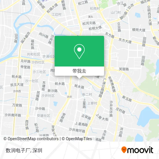 数润电子厂地图