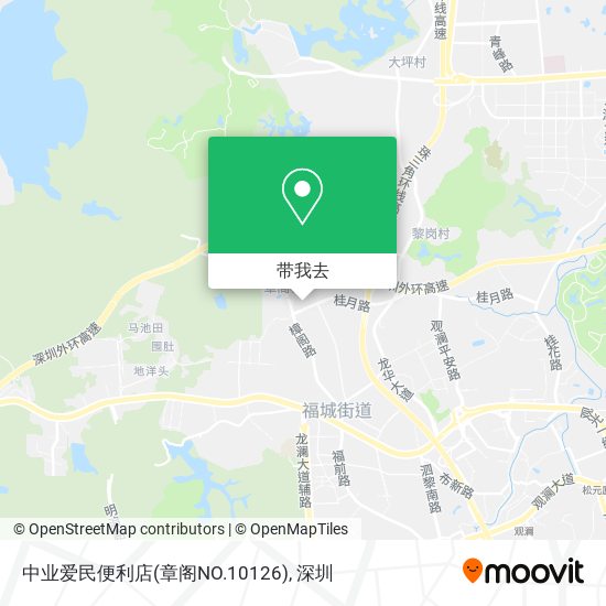 中业爱民便利店(章阁NO.10126)地图