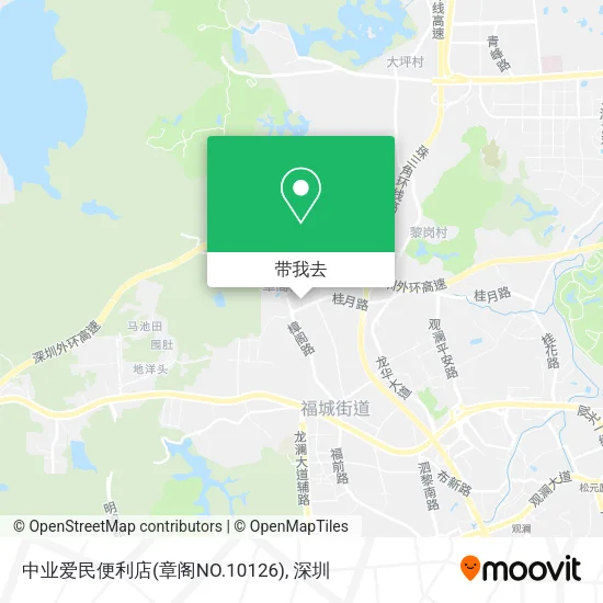中业爱民便利店(章阁NO.10126)地图