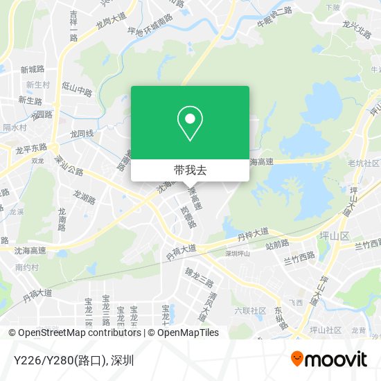 Y226/Y280(路口)地图