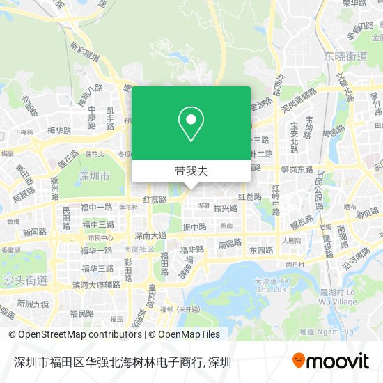 深圳市福田区华强北海树林电子商行地图
