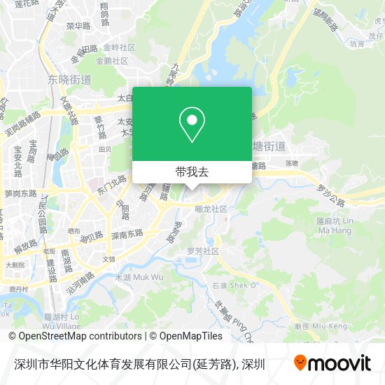 深圳市华阳文化体育发展有限公司(延芳路)地图