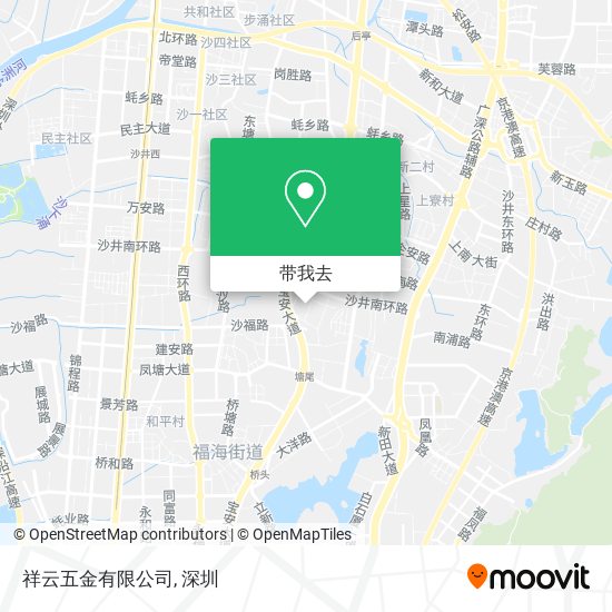 祥云五金有限公司地图