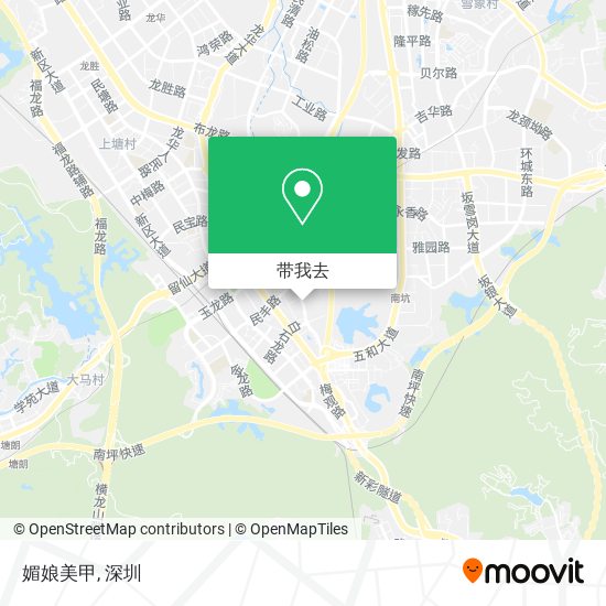 媚娘美甲地图