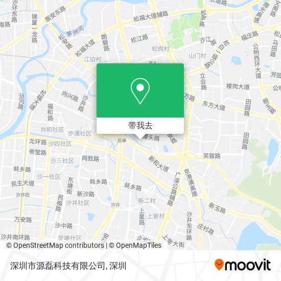 深圳市源磊科技有限公司地图