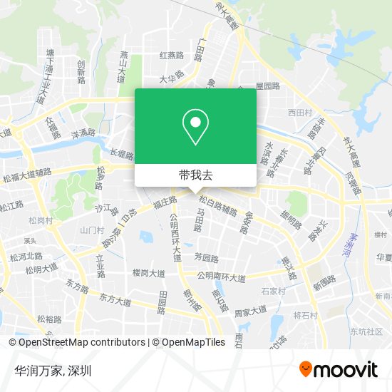 华润万家地图