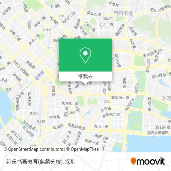 符氏书画教育(麒麟分校)地图