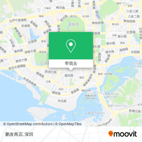 鹏发商店地图