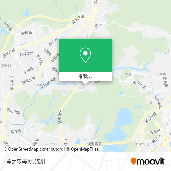 美之罗美发地图