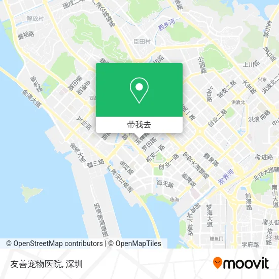 友善宠物医院地图