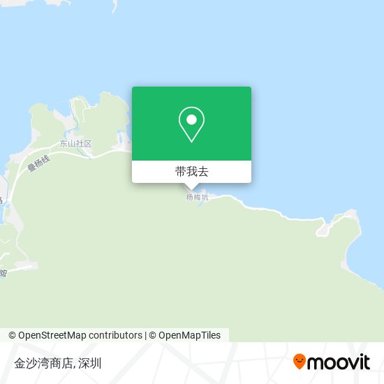 金沙湾商店地图