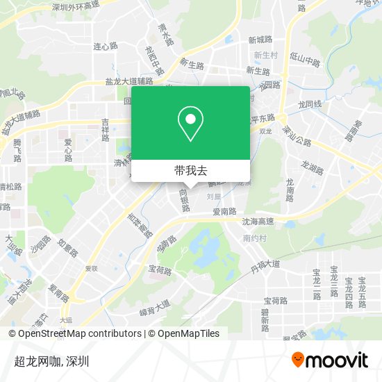 超龙网咖地图