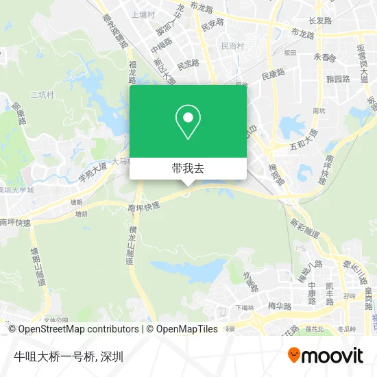 牛咀大桥一号桥地图