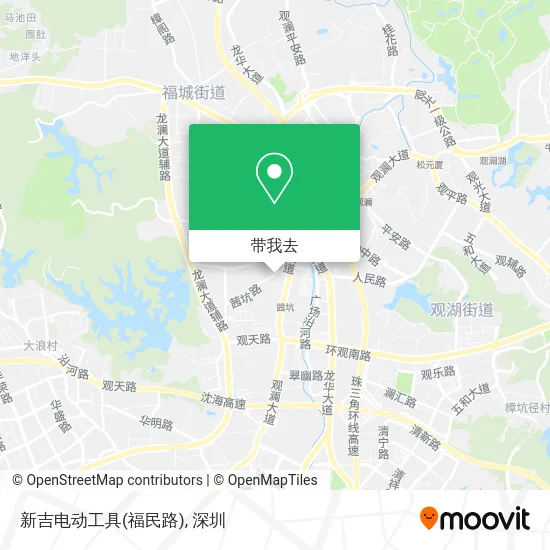 新吉电动工具(福民路)地图