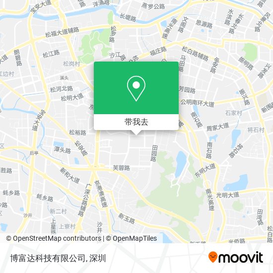 博富达科技有限公司地图