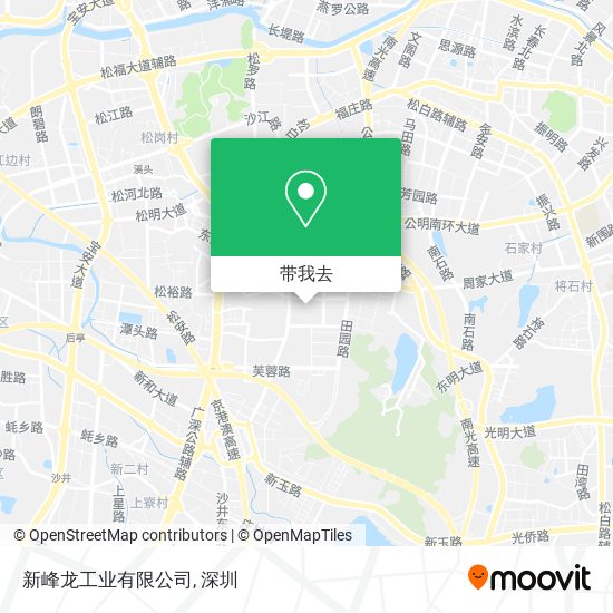 新峰龙工业有限公司地图