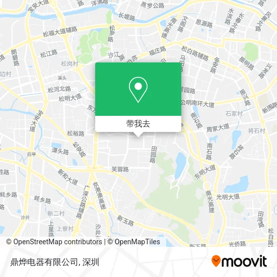 鼎烨电器有限公司地图