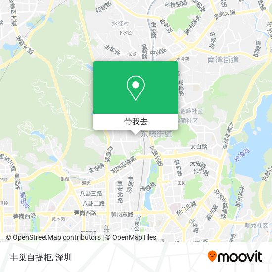 丰巢自提柜地图