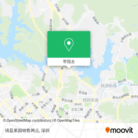 禧荔果园销售网点地图