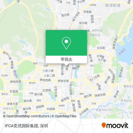 IFCA竞优国际集团地图