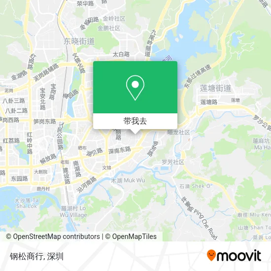 钢松商行地图