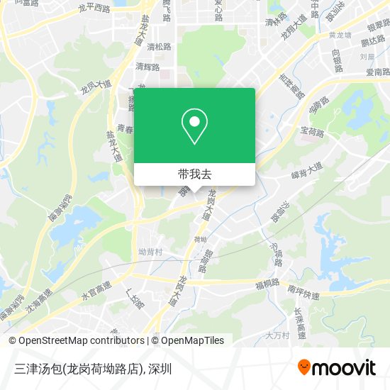 三津汤包(龙岗荷坳路店)地图