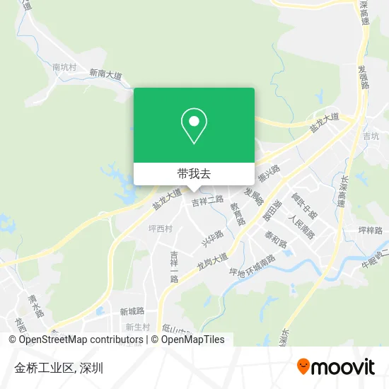 金桥工业区地图