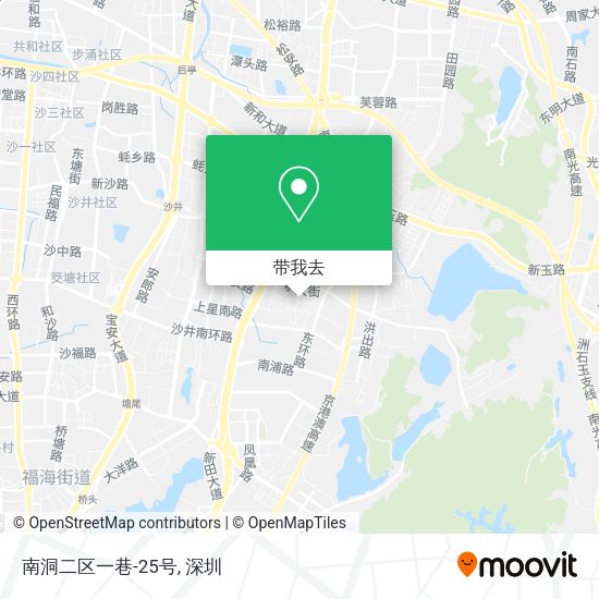 南洞二区一巷-25号地图
