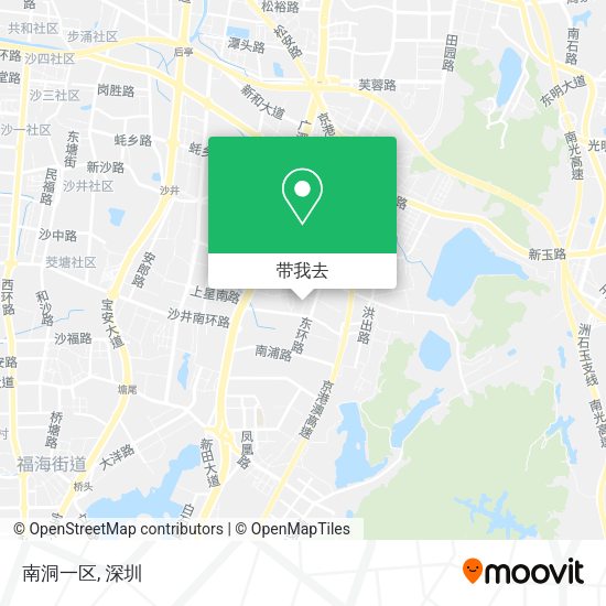 南洞一区地图