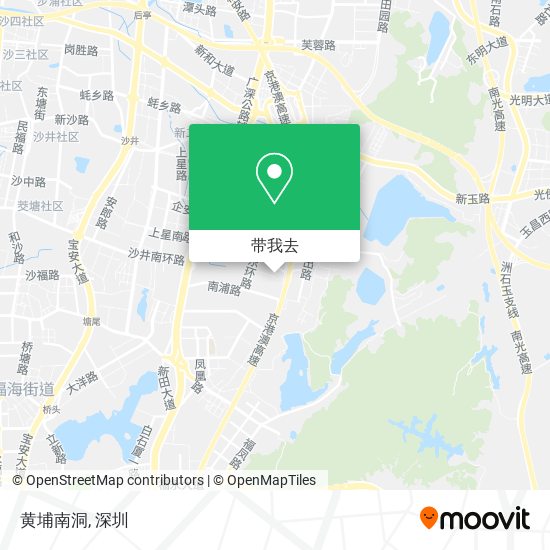 黄埔南洞地图