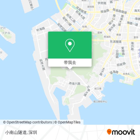 小南山隧道地图